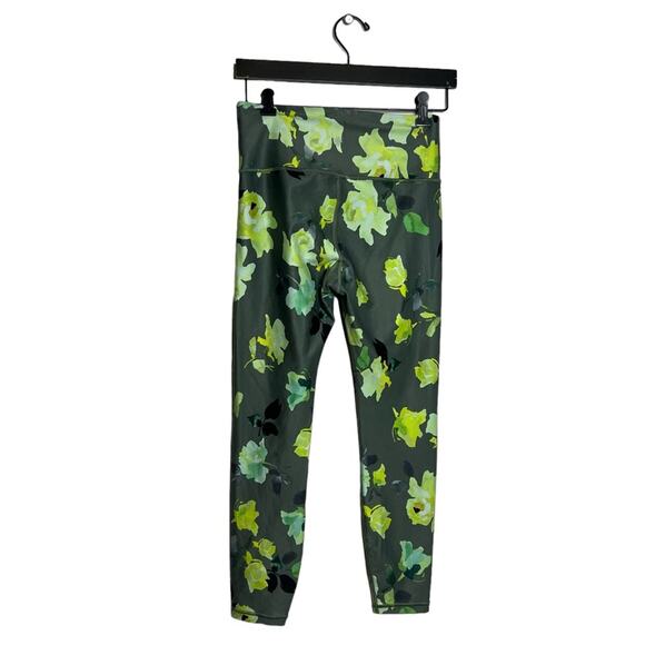 ATHLETA Elation Floral 7/8 Tight Size Small floral green - Picture 2 of 7